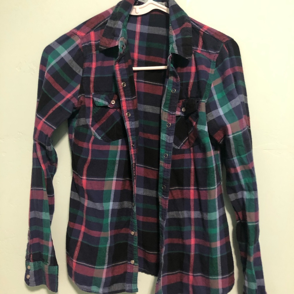 Purple flannel